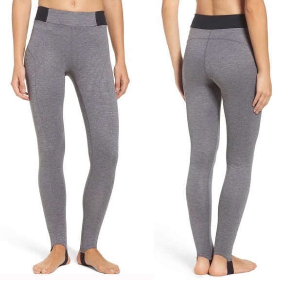 Zella Pants - Zella Grey Stirrup Leggings